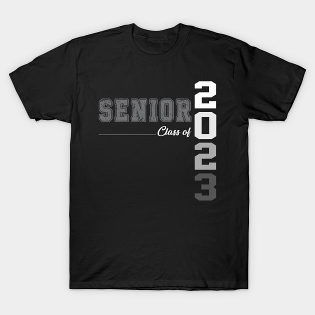 Back To School High School-Senior Class of 2023 T-Shirt by Gendon Design